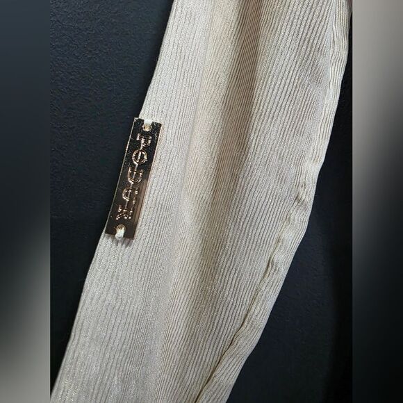 Podur Ecru Silhouette Dress Sz 8 - Picture 7 of 11